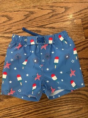 Rugged Butts Baby Swim Shorts, Sz 6-12 mo